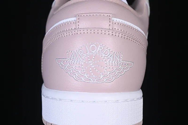 All categories Air Jordan Jordan series basketball shoes Air Jordan 1 Low Air Jordan 1 Low AJ1 Joe 1 rice white powder low-top cultural casual sneakers DC0774-606